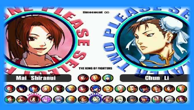 queen of fighters mugen full game